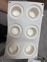 Moule en Silicone 3D Mandarine Orange Extra Large 6 Cavités pour Mousse, Gâteau, Dessert, Fondant et Fruits