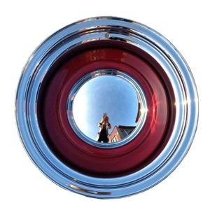 Cerchi in Acciaio Cromato per Auto Classiche, Design Liscio, 15 e 16 Pollici, 40mm 25mm 30mm 100mm, Costruzione in Due Pezzi, <span class=keywords><strong>5</strong></span> Fori - Product Image 3