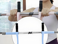 Barre d'entraînement des cuisses à domicile Équipement d'entraînement des épaules pour renforcer la barre d'entraînement des jambes de yoga pour adultes