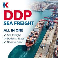 Logística de Carga DDP Confiable, Servicio Puerta a Puerta LCL y FCL de China a la UE, Alemania/Francia/Reino Unido