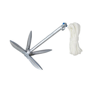 Ancla Plegable Tipo B Galvanizada por Inmersión en Caliente <span class=keywords><strong>de</strong></span> 3.5 kg, Anclas Plegables <span class=keywords><strong>de</strong></span> Garra para Anclaje <span class=keywords><strong>de</strong></span> Barcos, Embarcaciones, Yates, Accesorios Marinos - Product Image 3