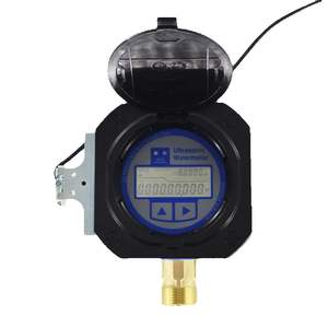 <span class=keywords><strong>Compteur</strong></span> de débit d'<span class=keywords><strong>eau</strong></span> numérique à ultrasons étanche IP68 DN15-DN40 à piles, type fileté - Product Image 2