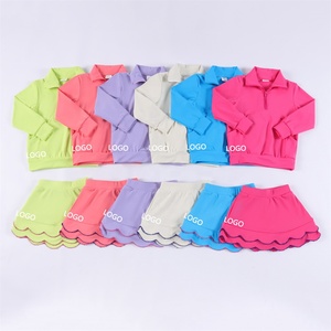 Vestido Deportivo Dulce para Niñas, Caja Misteriosa, Sin Mangas, Lazos Laterales Múltiples, Pantalones Cortos Integrados, Vestidos de Verano para Niñas - Product Image 6
