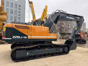 รถขุดไฮดรอลิก HYUNDAI 220LC-9S สภาพดี ขนาด 22 ตัน เครื่องจักรขุดดินแบบตีนตะขาบขนาดใหญ่ - Product Image 5