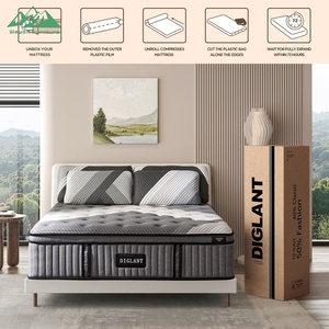 Một loại vải mềm cực lớn 14 inch rất phổ biến trộn với Nệm lò xo bọt nhớ có túi - Product Image 4