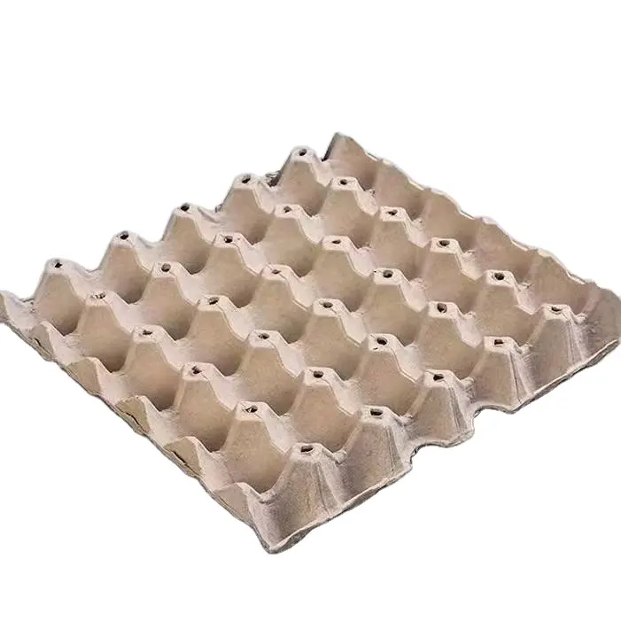 使い捨て卸売紙パルプ5x630穴卵トレイ
