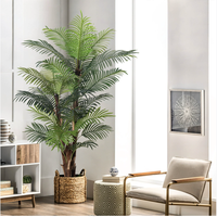 Ensemble d'oliviers artificiels Fiddleleaf réalistes pour aménagement paysager, restaurants de luxe, jardins et maisons, en PVC, 70cm-160cm