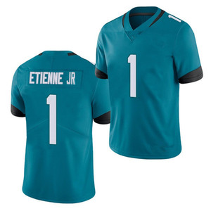 Maillots de football des Jaguars de Jacksonville, États-Unis, 12 Travis Hunter, 1 Travis Etienne Jr., 28 Fred Taylor, 44 Walker, chemises cousues, hauts, vert sarcelle - Product Image 5