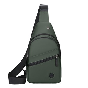 Men's Chest Bag Waterproof Ultra Lightweight Multi Functional Everyday Outdoor Use Grey Military Green Dark Blue Black Solid - Product Image 5