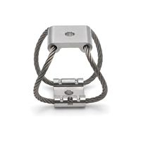 Stabilisateur de caméra pour photographie aérienne de précision Hoan GR5-38D-A pour hélicoptère et drone en acier inoxydable/aluminium