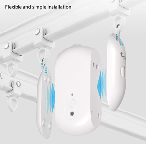 Doodle Smart Home Zigbee Vorhangroboter App-Fernbedienung Lichtsensor Vorhangassistent mit Stange - Product Image 1