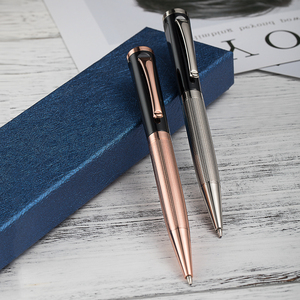 2020 nuevo Original pluma de metal de plumas de metal para la promoción Logotipo de metal pluma con <span class=keywords><strong>recambios</strong></span> - Product Image 1