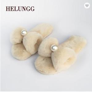 2024 in vogue New Model Winter Warm <strong>Wool</strong> Home Indoor <strong>Slippers</strong> for Women - Product Image 6