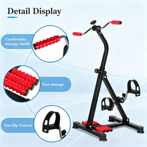 Vélo d'appartement ATHSPO pour adultes – Appareil d'exercice des jambes avec <span class=keywords><strong>compteur</strong></span> pour membres supérieurs et inférieurs - Product Image 4