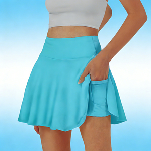 Oferta en Temu: Paquete de 4 faldas deportivas para mujer, de cintura alta, ligeras, con bolsillos, para deporte, entrenamiento y uso diario. - Product Image 5