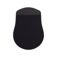 Étui pour souris d'ordinateur portable multifonctionnel en cuir et PVC durable avec pochette adhésive pour accessoires d'ordinateur portable
