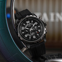 Montre de luxe pour homme YuSa1321, quartz, calendrier, nouvelle montre-bracelet Relogio Wasculino pour homme
