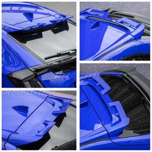 Aileron de toit arrière de voiture 4 couleurs, extension de becquet pour Honda Civic 5 portes FK4 FK7 HATCHBACK 2016-2021, becquet de coffre arrière - Product Image 2