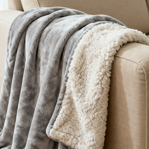 ウルトラソフト シェルパフリース スローケット フランネル プラッシュ 暖かい クリスマス 冬 ベッド ソファ用 ギフト - Product Image 4