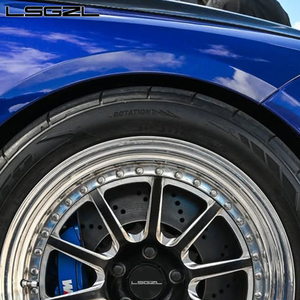 LSGZL Custom 15 16 17 Inch Forged Alloy OEM Beadlock Wheel Car for C8 Wheel Bead Lock Wheels - Product Image 4