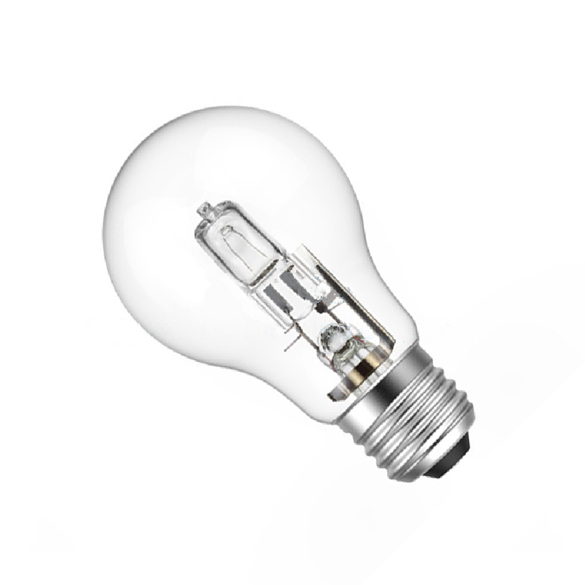 A55 A60 E27 220V-240V 18W 28W 42W 58W 70W 75W 105W 200W прозрачное стекло энергосберегающая галогенная лампа