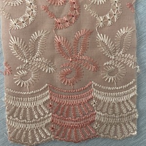 Tissu brodé T/C, double couleur, haute qualité, prix compétitif, acceptation de la personnalisation des motifs et des couleurs - Product Image 5