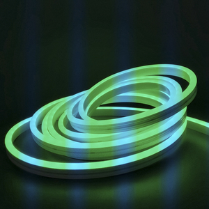 Striscia <span class=keywords><strong>LED</strong></span> Neon Flessibile RGB DC12V 24V 6x12mm 108 <span class=keywords><strong>LED</strong></span>/M Facile Installazione Fai-da-Te Insegne <span class=keywords><strong>LED</strong></span> Neon Flessibili in Silicone Colore Rosso - Product Image 3