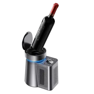 Nhà duy nhất chai điện rượu mát cà phê điện lạnh Brew Cooler Countertop mini điện tử tủ rượu vang di động