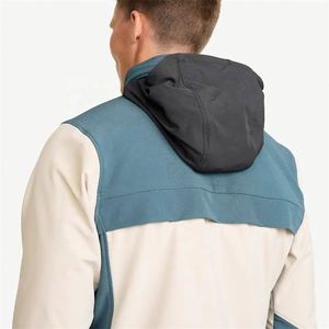Conjunto de chaqueta de exterior ligera de alta calidad para hombre, Color de marca personalizado, bloques impermeables y cálidos, estilo informal para otoño - Product Image 4