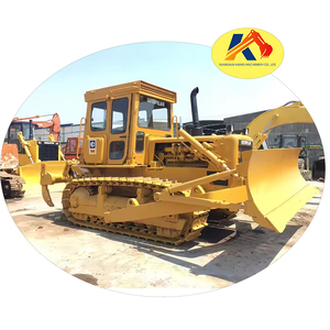 รถดันดินมือสอง Caterpillar D6D เครื่องจักรกลเคลื่อนย้ายดิน รถดันดินแบบตีนตะขาบ d7g d7h สภาพการทำงานดี รถดันดินขนาดเล็กแบบตีนตะขาบ - Product Image 1