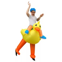 Costumes gonflables d'Halloween pour adultes, lapin sauteur, grand oiseau, petit canard jaune, pour spectacles amusants, approvisionnement transfrontalier