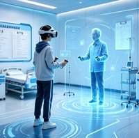 Équipement de formation sur mannequin 1+X pour l'évaluation complète des capacités des personnes âgées, système de formation par simulation VR