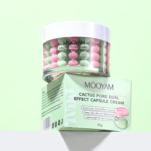 Crema Facial de Cactus en Cápsulas de Doble Color con Microcápsulas para Reparación Profunda de la Barrera Cutánea y Hidratación de Poros Finos (Marca Privada) - Product Image 6