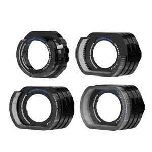 Gran oferta, lente de proyector mágica de 3 pulgadas con ojo de Ángel 5D, nueva condición, cubierta de PVC de cristal, gran oferta, cubierta de anillo de Halo LED - Product Image 2