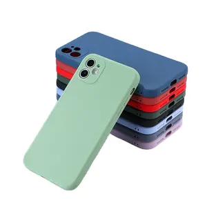 Huid Gevoel Zachte Slanke Telefoon Case Voor Iphone 11 12 13 14 Pro Max Mini X Xs Xr 7 8 plus