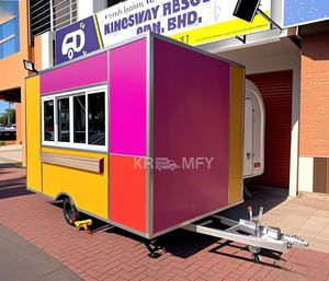 Remolques de Comida Totalmente Equipados 2025, Cocina Móvil, Carrito de Pizza, Café, Helados, Camión de Comida BBQ - Product Image 5