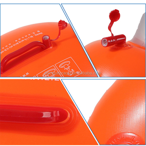 <span class=keywords><strong>Bouée</strong></span> de plongée DIY, <span class=keywords><strong>bouée</strong></span> gonflable personnelle imperméable en EVA pour la natation en eaux libres pour adultes, équipement de plongée jaune - Product Image 3