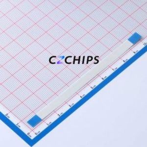 HC-FFC05-10P-100-A-01 FFC Cable (Flexible Flat Cable) P=0.5mm Connector 10P 0.5mm 0.3mm Non-Inverting - Product Image 2