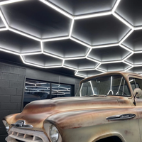 Lumière de garage hexagonale 6500k de haute qualité de nouvelle conception pour le magasin de voiture et la lumière hexagonale LED