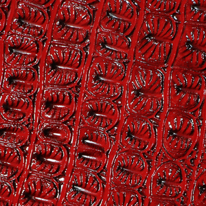 Toptan özel Croc timsah timsah desen sentetik deri kumaş suni deri malzeme - Product Image 4