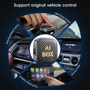 กล่อง CarPlay AI รุ่นยอดนิยม 2G 16G/ 2G 32G กล่องแปลงสัญญาณและตัวรับสัญญาณไร้สายสำหรับรถยนต์ Android ทุกรุ่น - Product Image 4