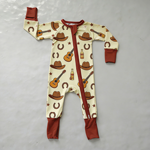 Tutina per Neonata in Bambù Biologico, Basso MOQ, Produzione ODM OEM, Tutina <span class=keywords><strong>Invernale</strong></span> in Bambù per Bambina - Product Image 3