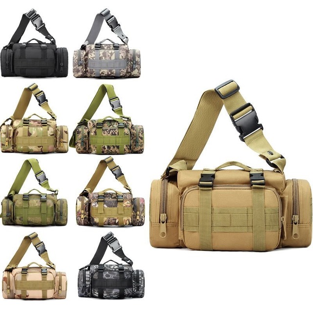 900D Oxford Outdoors Camouflage Hunting Tactical Waist Bag Shoulder Tool Bag Camera Bag