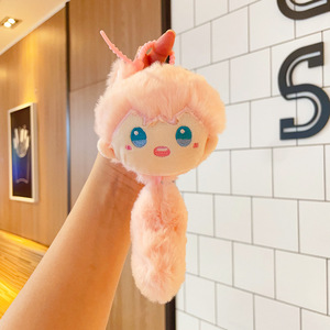 Nouvelle poupée en peluche de 6 pouces, style <span class=keywords><strong>TikTok</strong></span>, motif <span class=keywords><strong>renard</strong></span>, pendentif, porte-clés, jouet en peluche, vente en gros - Product Image 3