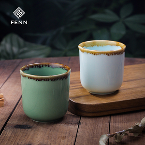 FENN Tazza da Tè in Ceramica e <span class=keywords><strong>Porcellana</strong></span> Dipinta <span class=keywords><strong>a</strong></span> <span class=keywords><strong>Mano</strong></span>, Design Nordico Personalizzato per Casa - Product Image 5
