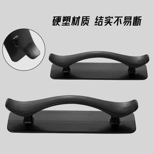 Universal No Drill Plastic Cabinet Handles Extra Large Bar Shape Minimalist Design Easy Installation for <b>Doors</b> Drawers - Product Image 4