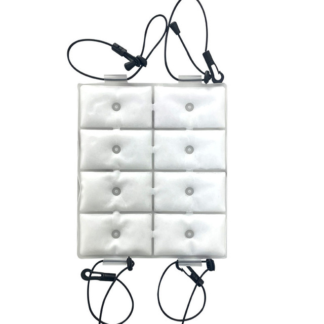 Factory Price Summer Wholesale Hot Ice Pad Cold Back Gel Ice Pack Shoulder Bag Pcm Cooling Ice Pad Pcm Cooling Pad