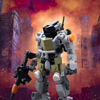GoldMoc Movie Mech Robot Jouet MOC-94380 Réponse Rapide Costume Personnage Figure Modèle Blocs de Construction Jouet