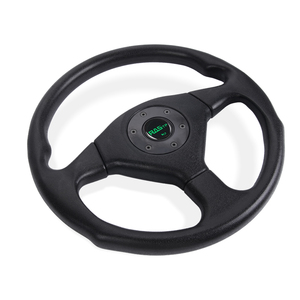 <span class=keywords><strong>Volant</strong></span> de sport de course JDM 14 pouces <span class=keywords><strong>Volant</strong></span> plat en cuir PU Volante Deportivo De Coche - Product Image 2