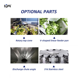 HDM 10 Heads Weigher Automatic Multihead Weigher For Nuts, Candy, Granular Food 1.6L/3L Hopper 4.0G BASIC Weigher - Product Image 5